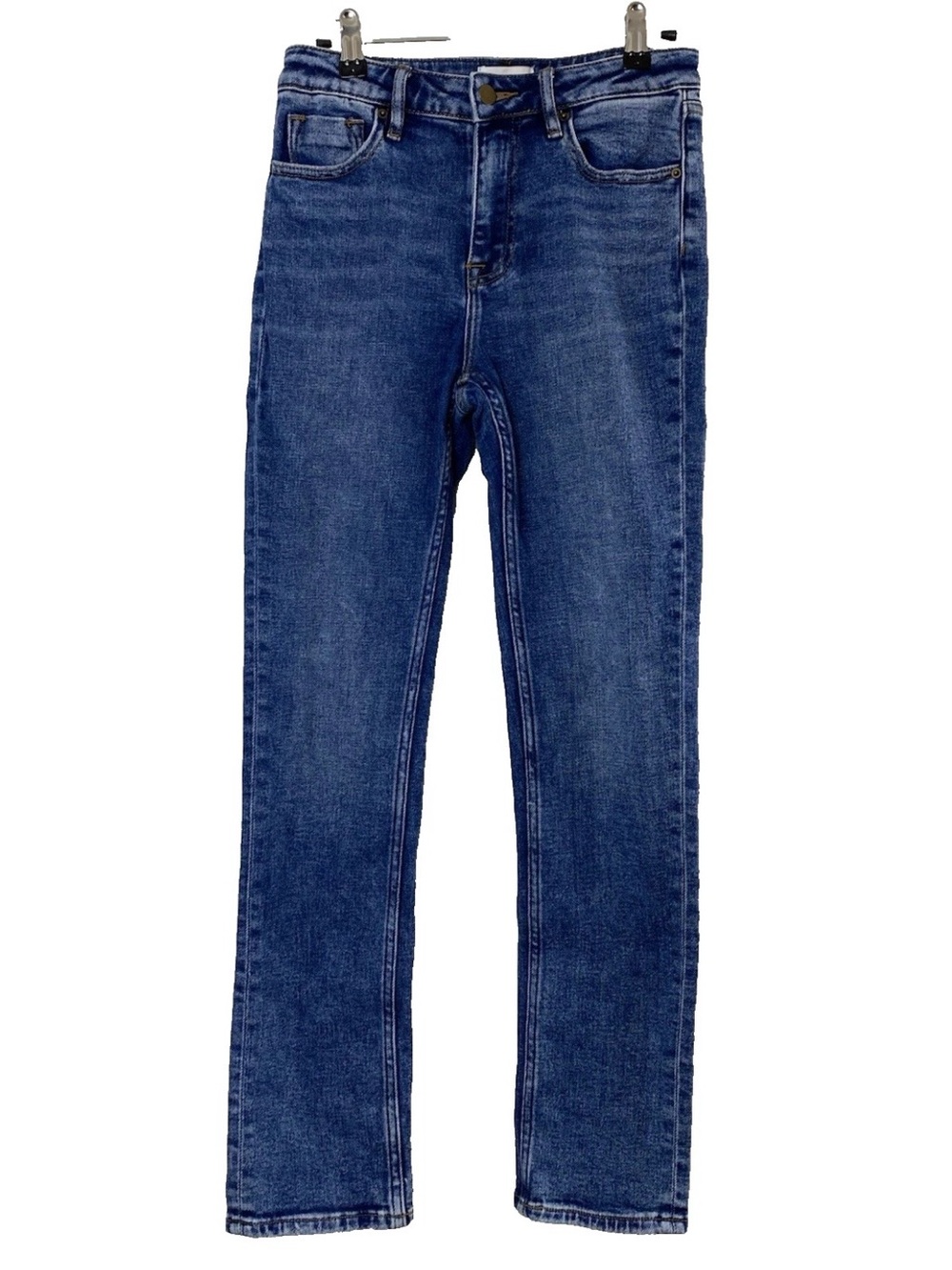Driftwood Blue Denim Hi Rise Straight Jean - W26 L29